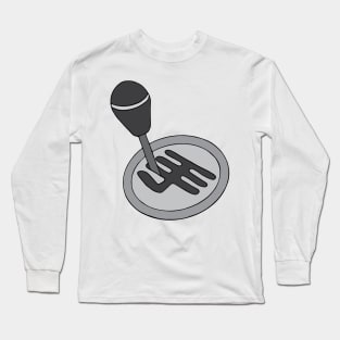 Manual Transmission Stick Shift Gearbox Long Sleeve T-Shirt